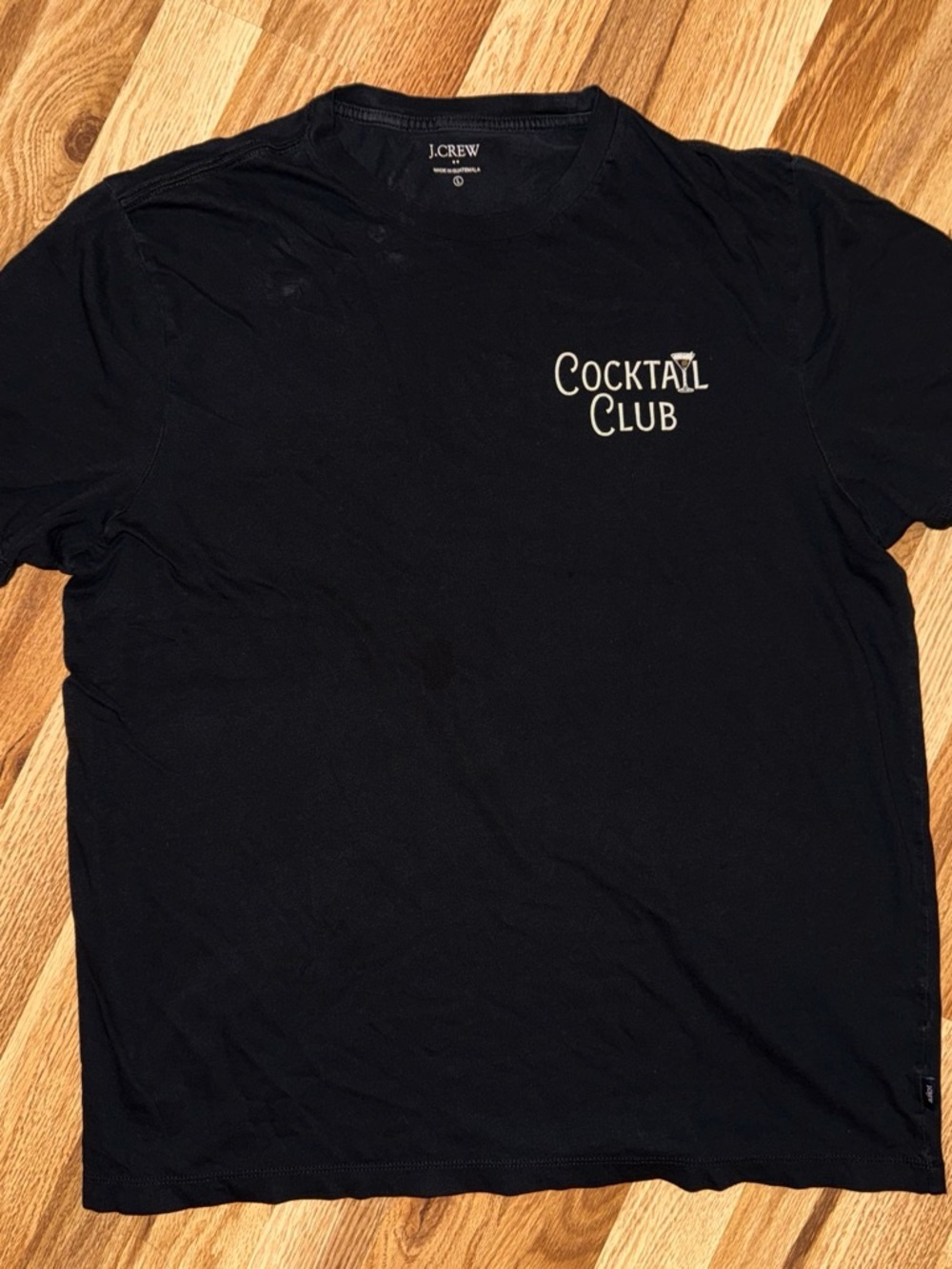 J.Crew Cocktail Club Graphic Tee (Men’s L)